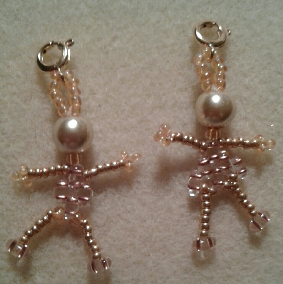 November birthstone beaded boy and girl charm or earrings!  PRICE IS FIRM - Picture 1 of 1